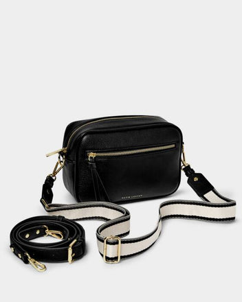 Katie Loxton Hallie Crossbody Bag - Black
