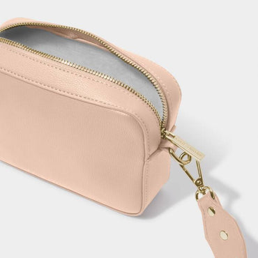 Katie Loxton Zana Crossbody Bag - Nude Pink