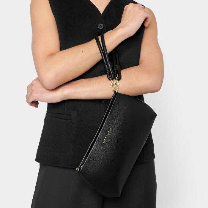 Katie Loxton Asha Wristlet - Black