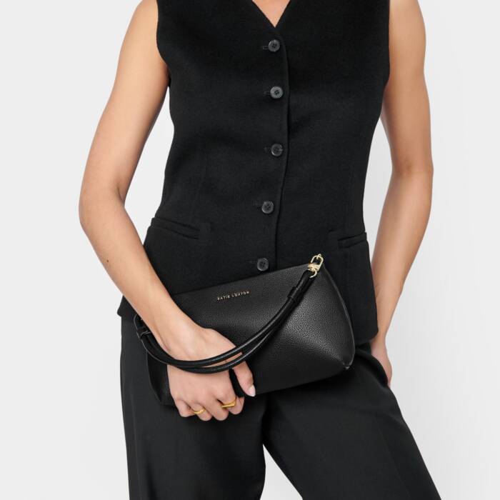 Katie Loxton Asha Wristlet - Black