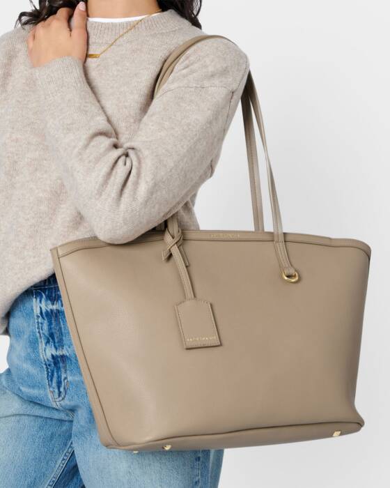 Katie Loxton - Travel Tote Bag - Light Taupe