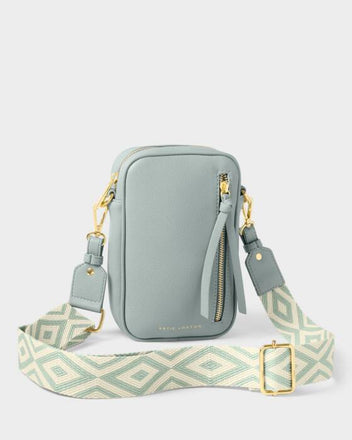 Katie Loxton Hallie Small Crossbody Bag - Duck Egg Blue