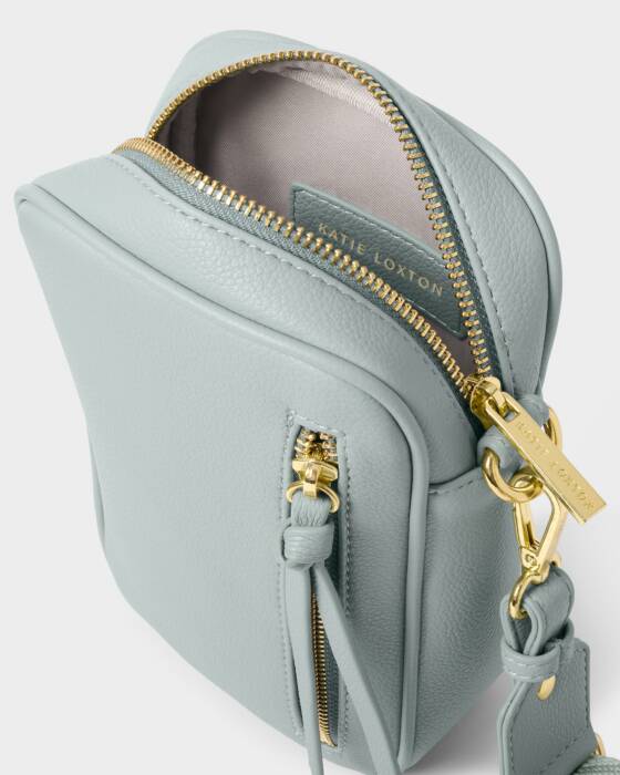 Katie Loxton Hallie Small Crossbody Bag - Duck Egg Blue