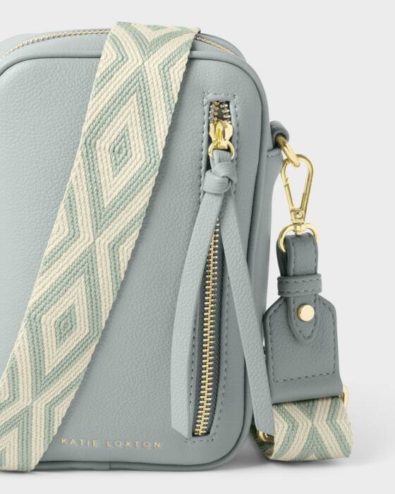 Katie Loxton Hallie Small Crossbody Bag - Duck Egg Blue