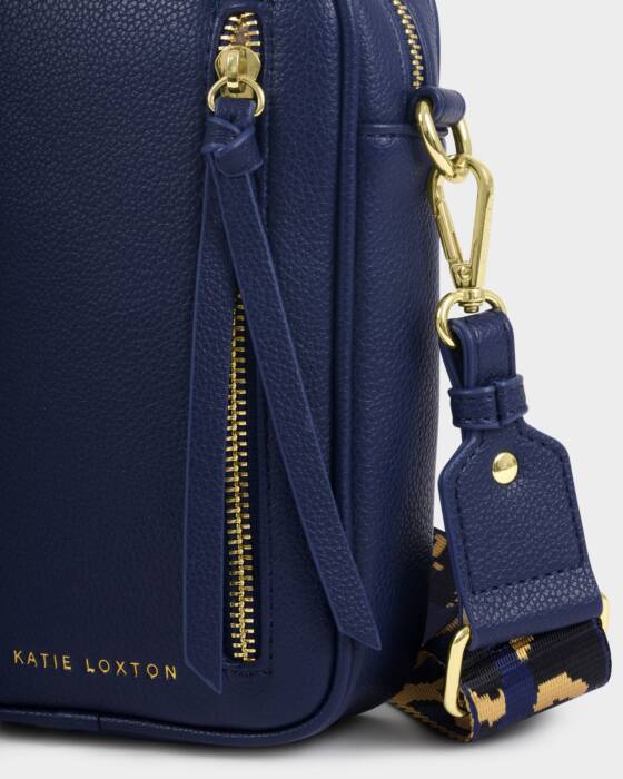 Katie Loxton Small Hallie Crossbody Bag - Midnight Blue