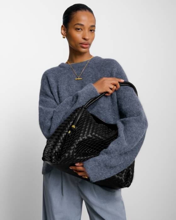 Katie Loxton Nova Hand Woven Large Shoulder Bags
