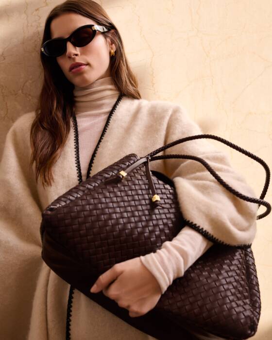 Katie Loxton Nova Hand Woven Large Shoulder Bags