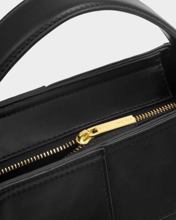 Katie Loxton Taya Woven Suedette Top Handle Bags
