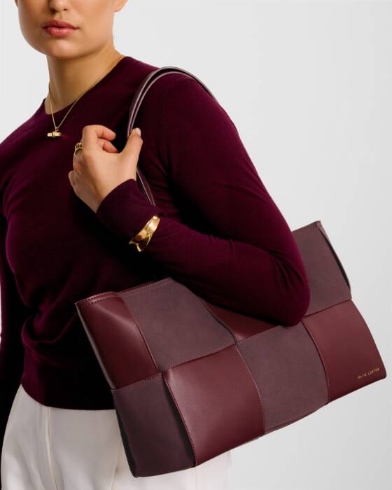 Katie Loxton Taya Woven Suedette
