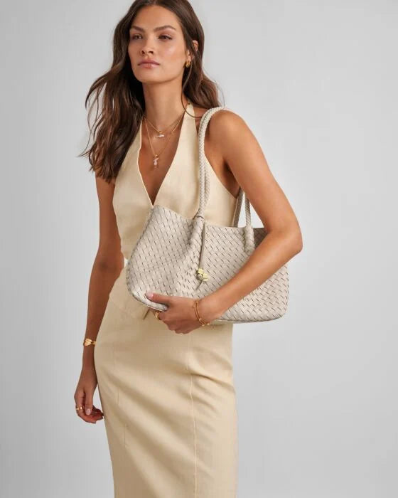 Katie Loxton Nova Small Shoulder Tote - Oyster