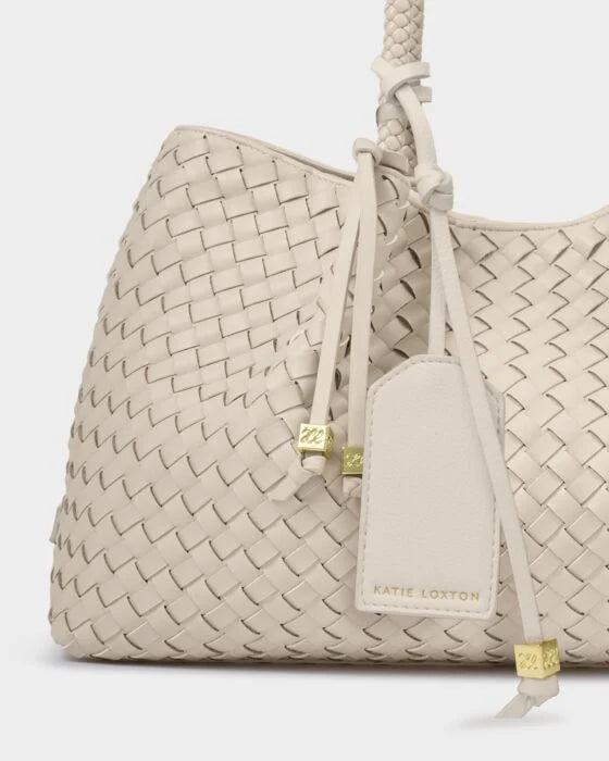 Katie Loxton Nova Small Shoulder Tote - Oyster