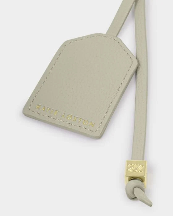 Katie Loxton Sentiment Keyrings 'Choose Happy' - Green Mist