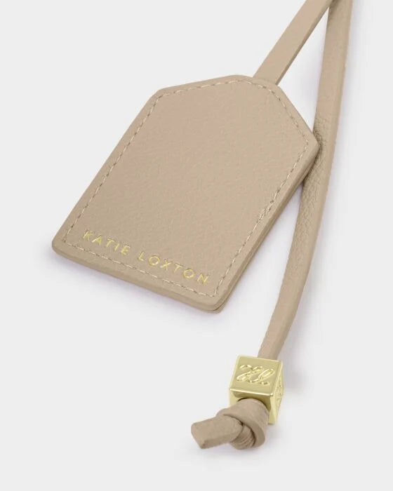 Katie Loxton Sentimental Keyring 'Amazing Mum' - Light Taupe