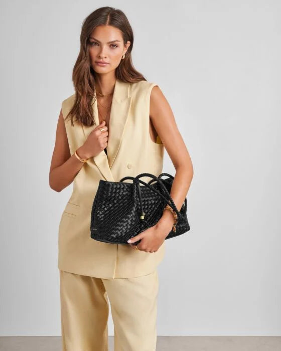 Katie Loxton Nova Small Shoulder Tote - Black
