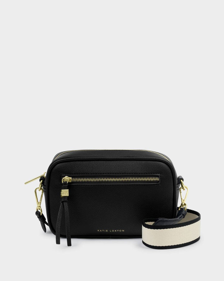 Katie Loxton Lottie Crossbody Bag- Black