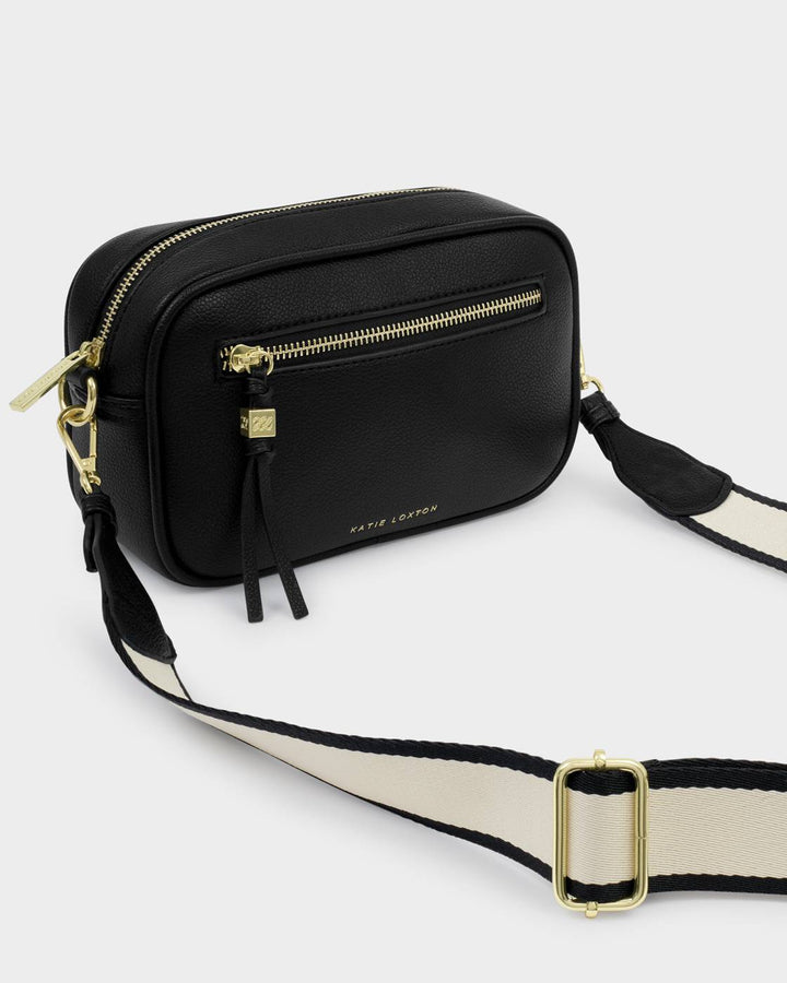 Katie Loxton Lottie Crossbody Bag- Black