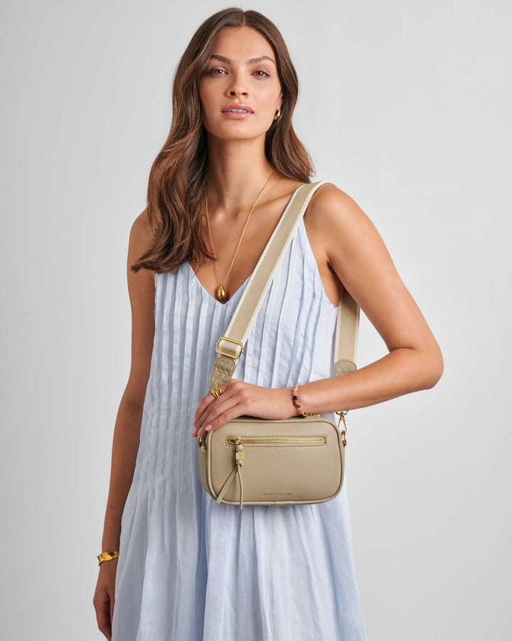 Katie Loxton Lottie Crossbody Bag- Light Taupe