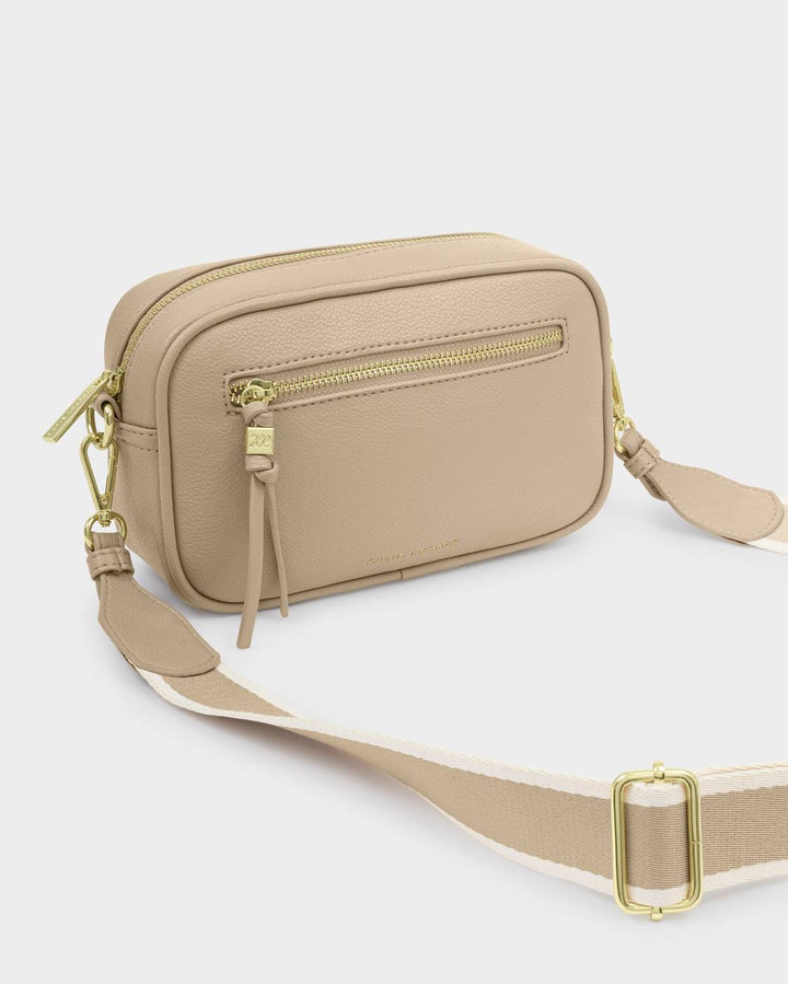 Katie Loxton Lottie Crossbody Bag- Light Taupe