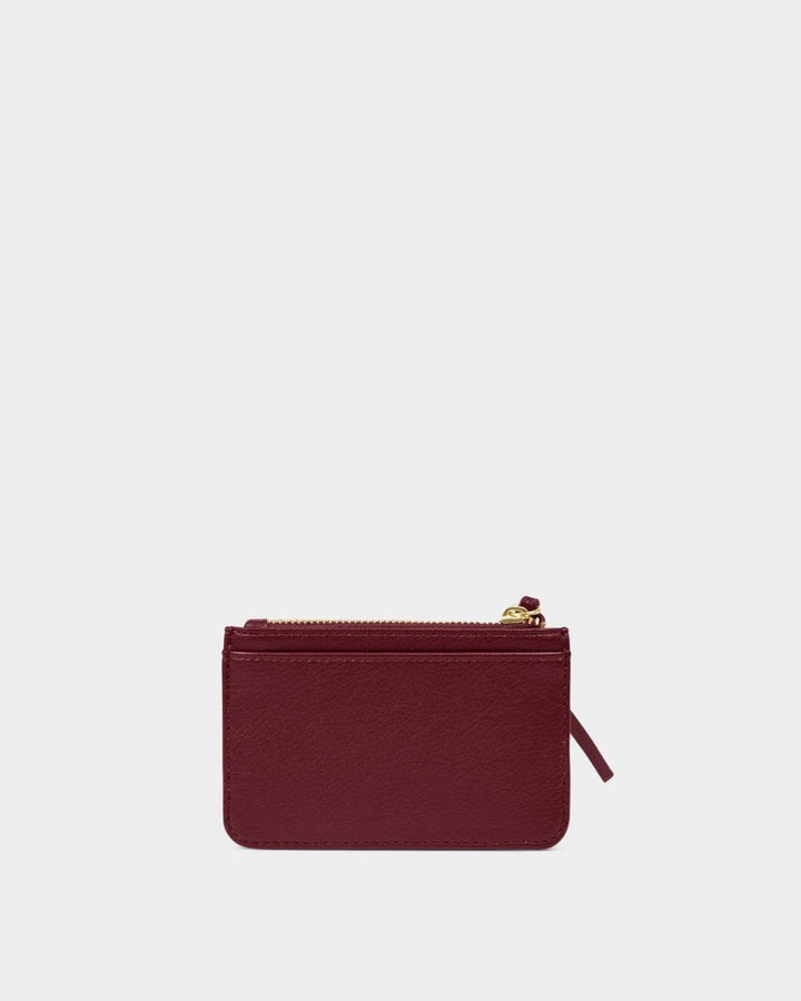 Katie Loxton Lottie Coin and Cardholder- Cherry