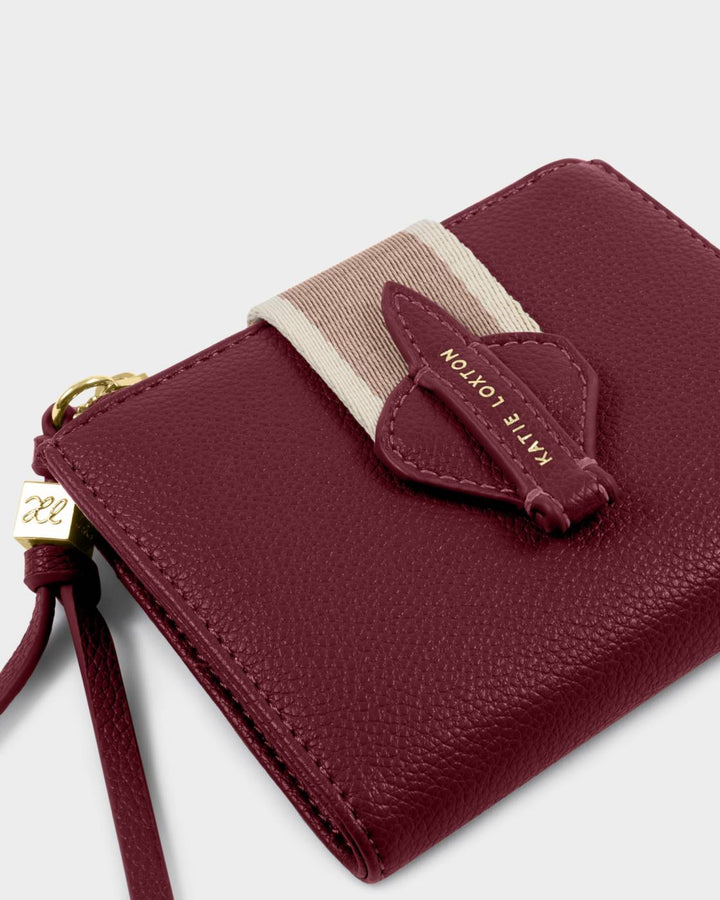 Katie Loxton Lottie Fold Out Purse- Cherry