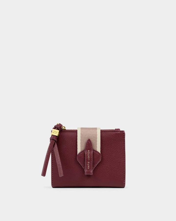 Katie Loxton Lottie Fold Out Purse- Cherry