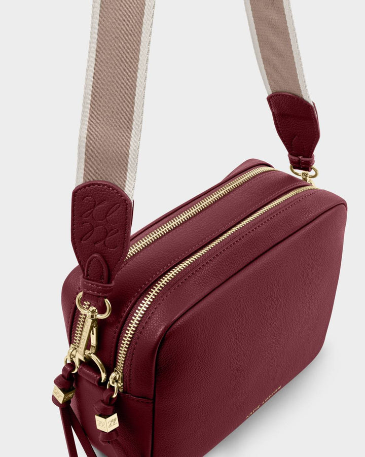 Katie Loxton Lottie Crossbody Bag- Cherry