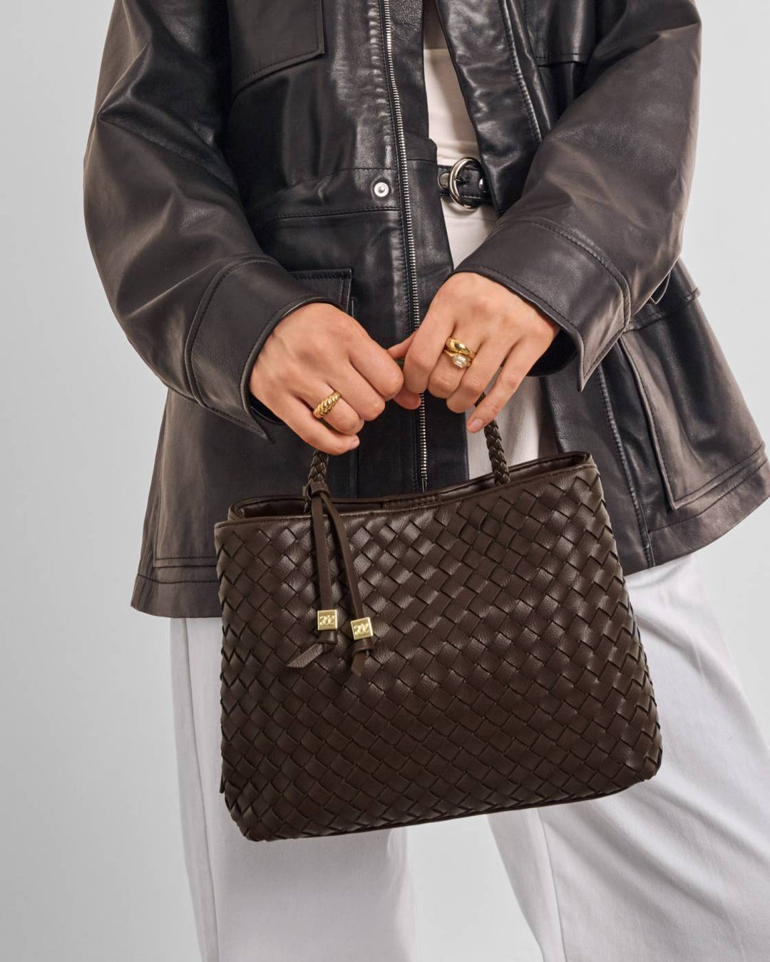 Katie Loxton Top Handle Woven Bags