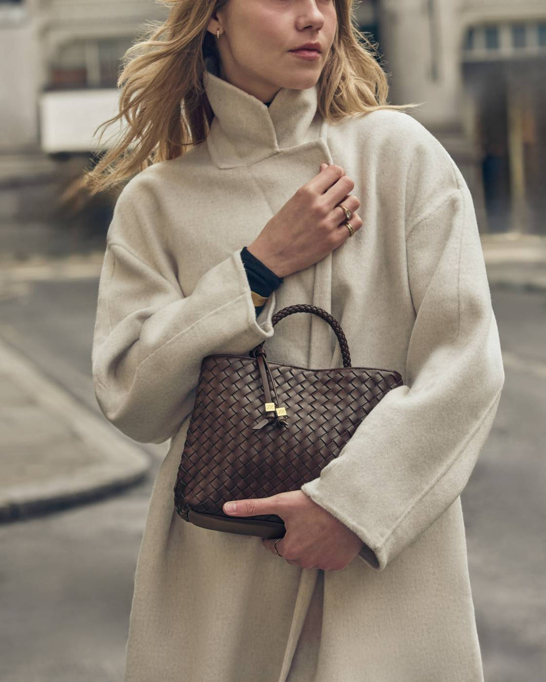 Katie Loxton Top Handle Woven Bags