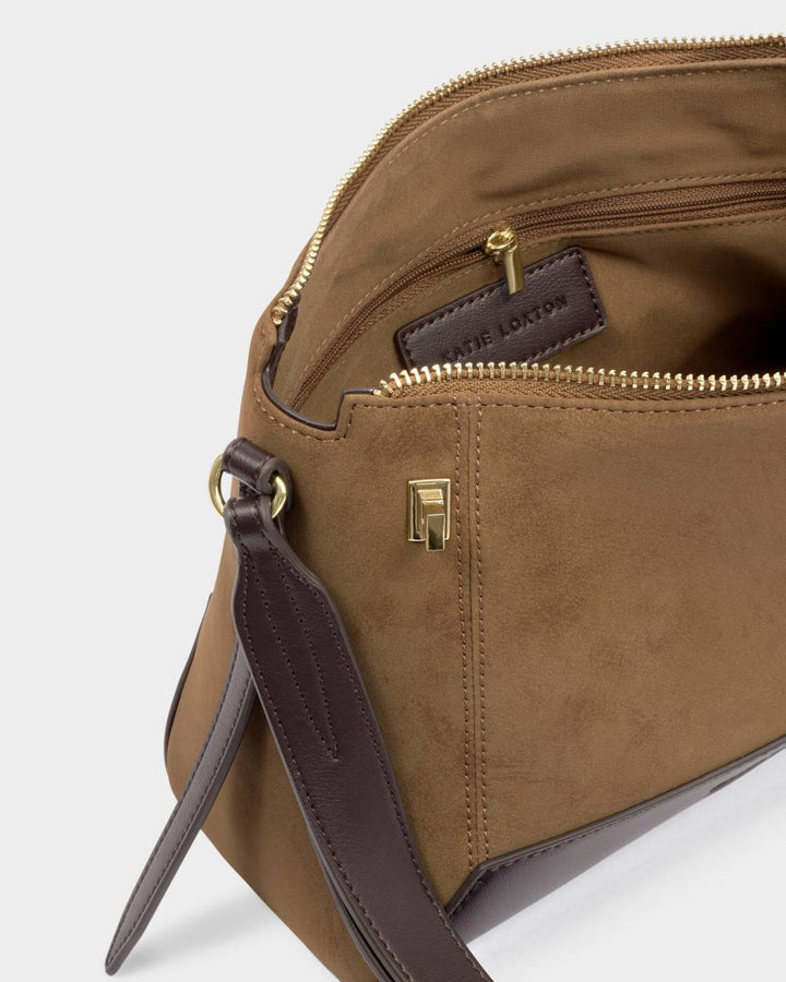 Katie Loxton Charlbury Crossbody Bag- Caramel