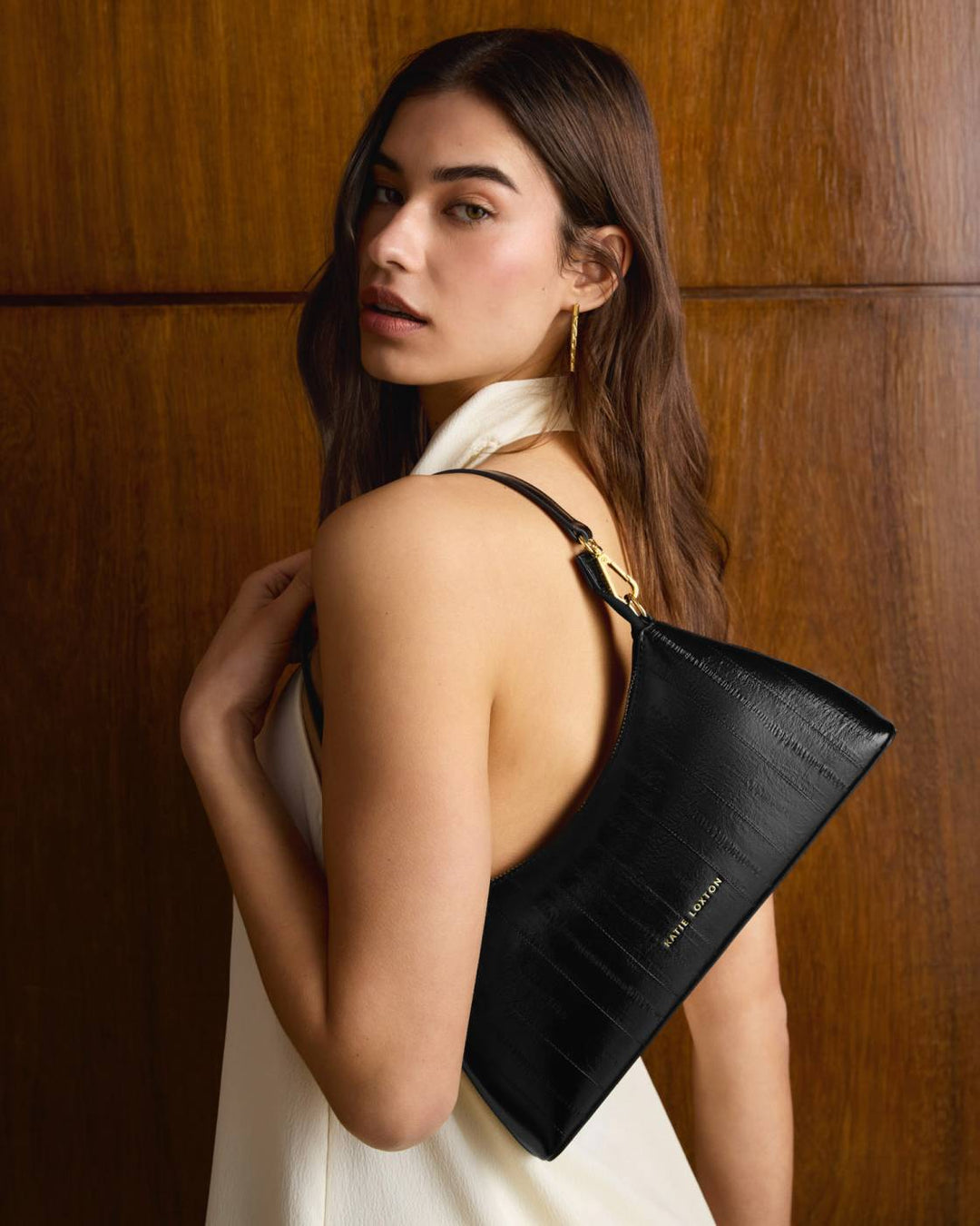 Katie Loxton Miley Small Shoulder Bag - Black