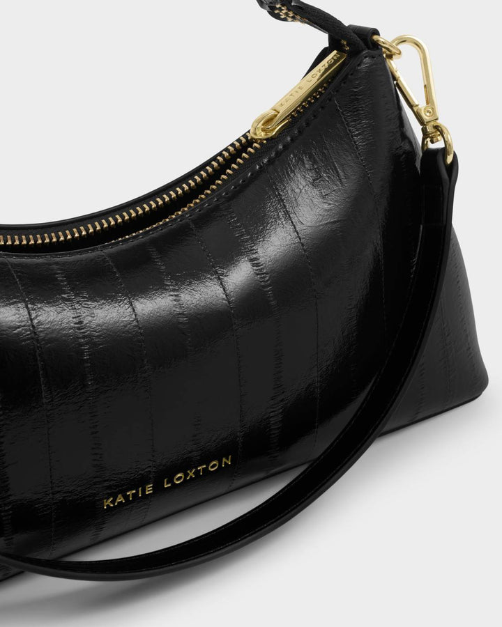 Katie Loxton Miley Small Shoulder Bag - Black