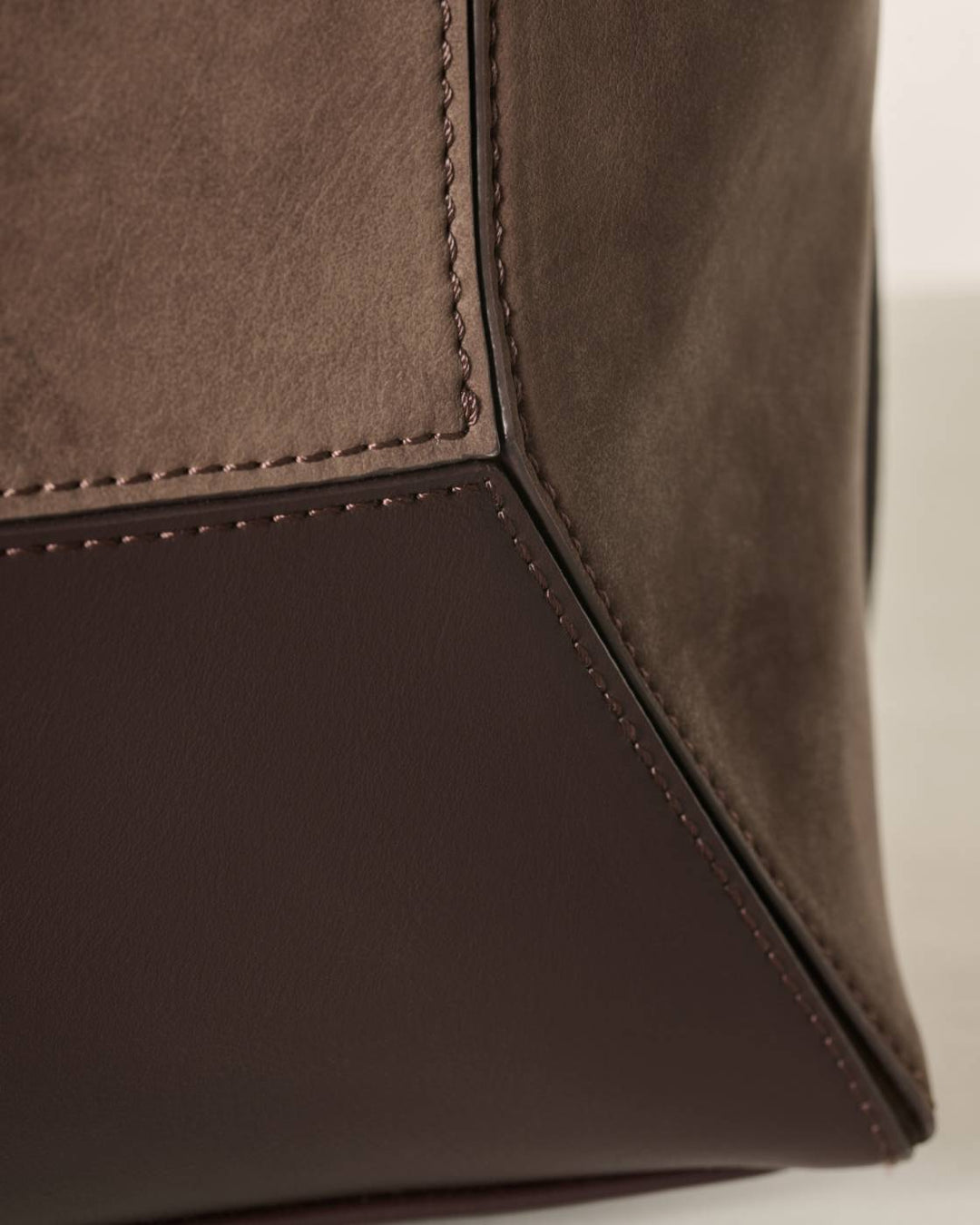Katie Loxton Charlbury Suedette Cabin Bag - Bitter Chocolate