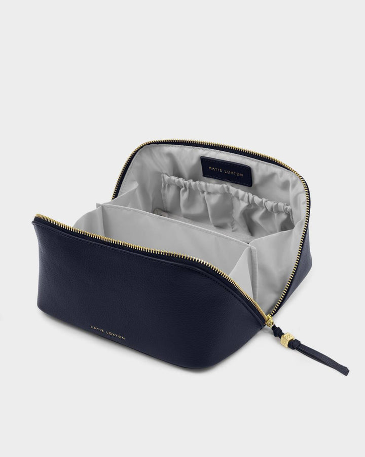 Katie Loxton Soho Medium Makeup & Wash Bag - Navy