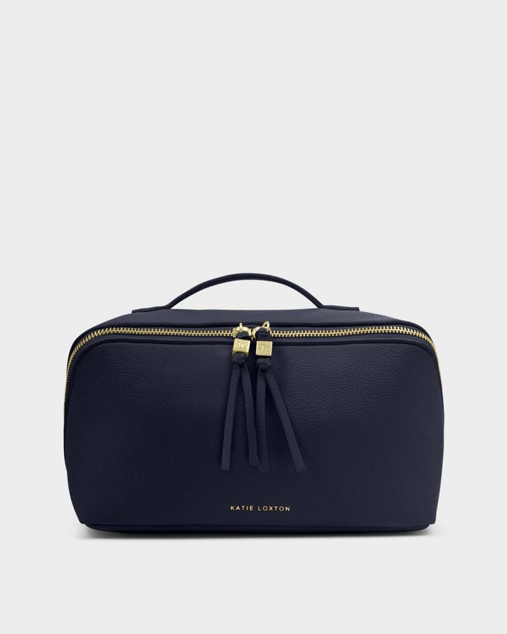 Katie Loxton Soho Medium Makeup & Wash Bag - Navy