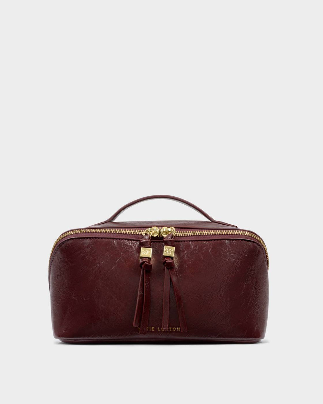 Katie Loxton Soho Medium Makeup & Wash Bag - Cherry