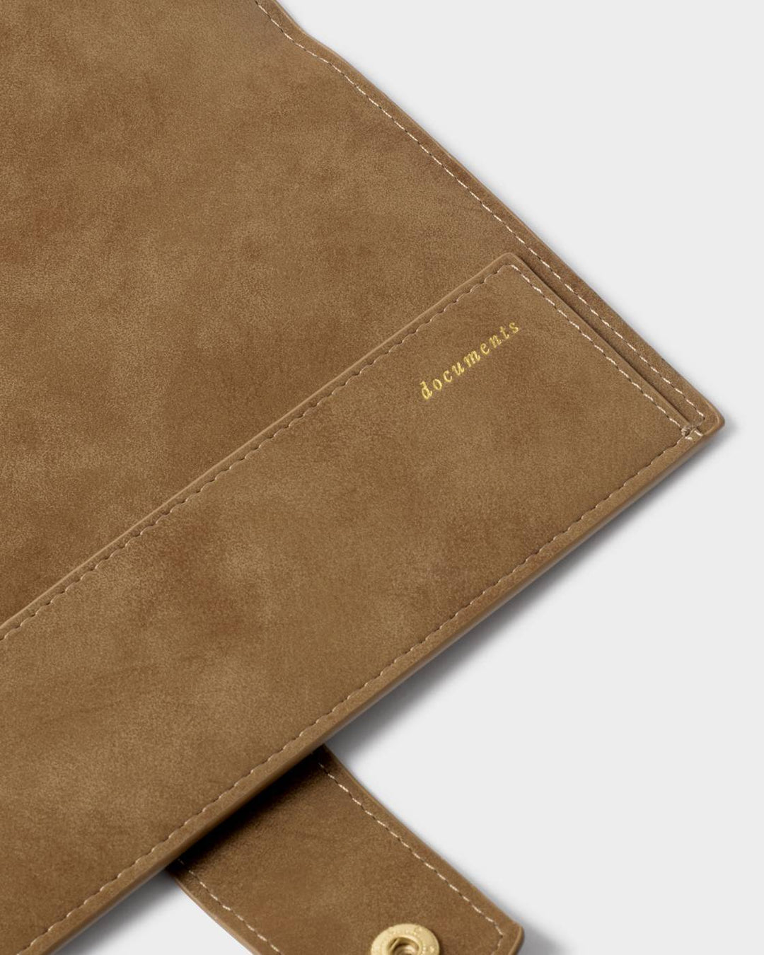 Katie Loxton Charlbury Suedette Travel Wallet - Caramel