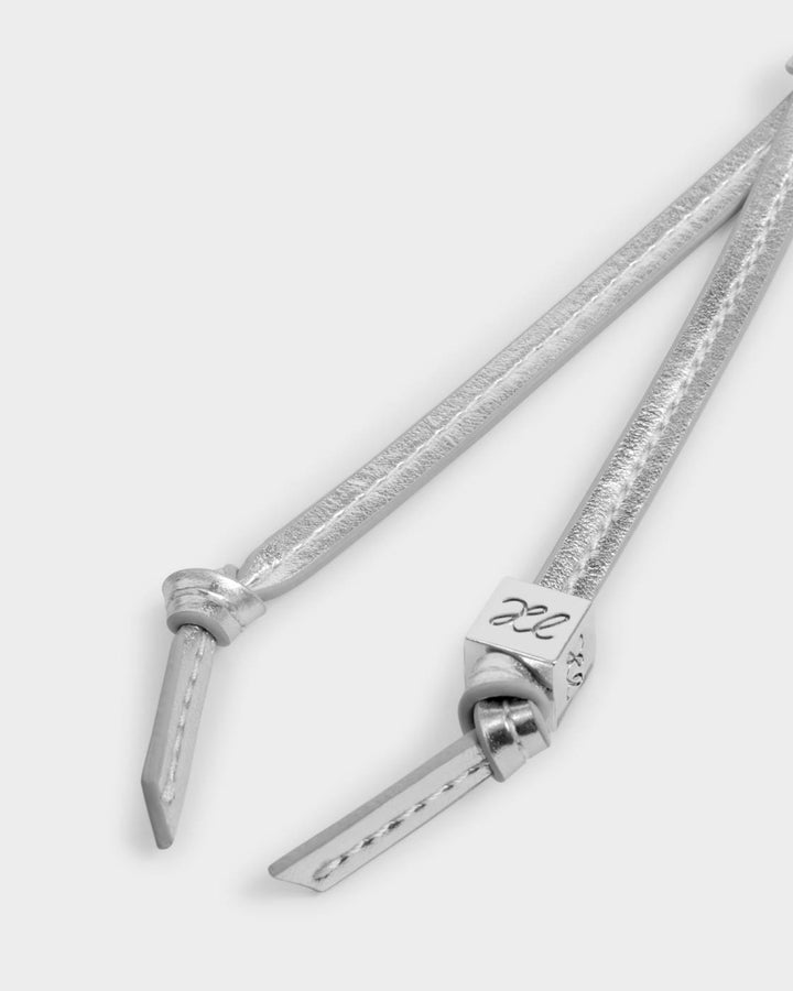 Katie Loxton Heart Charm Keyring - Soul Sister in Silver