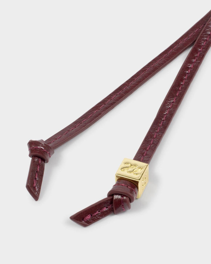 Katie Loxton Heart Charm Keyring - Amour in Cherry