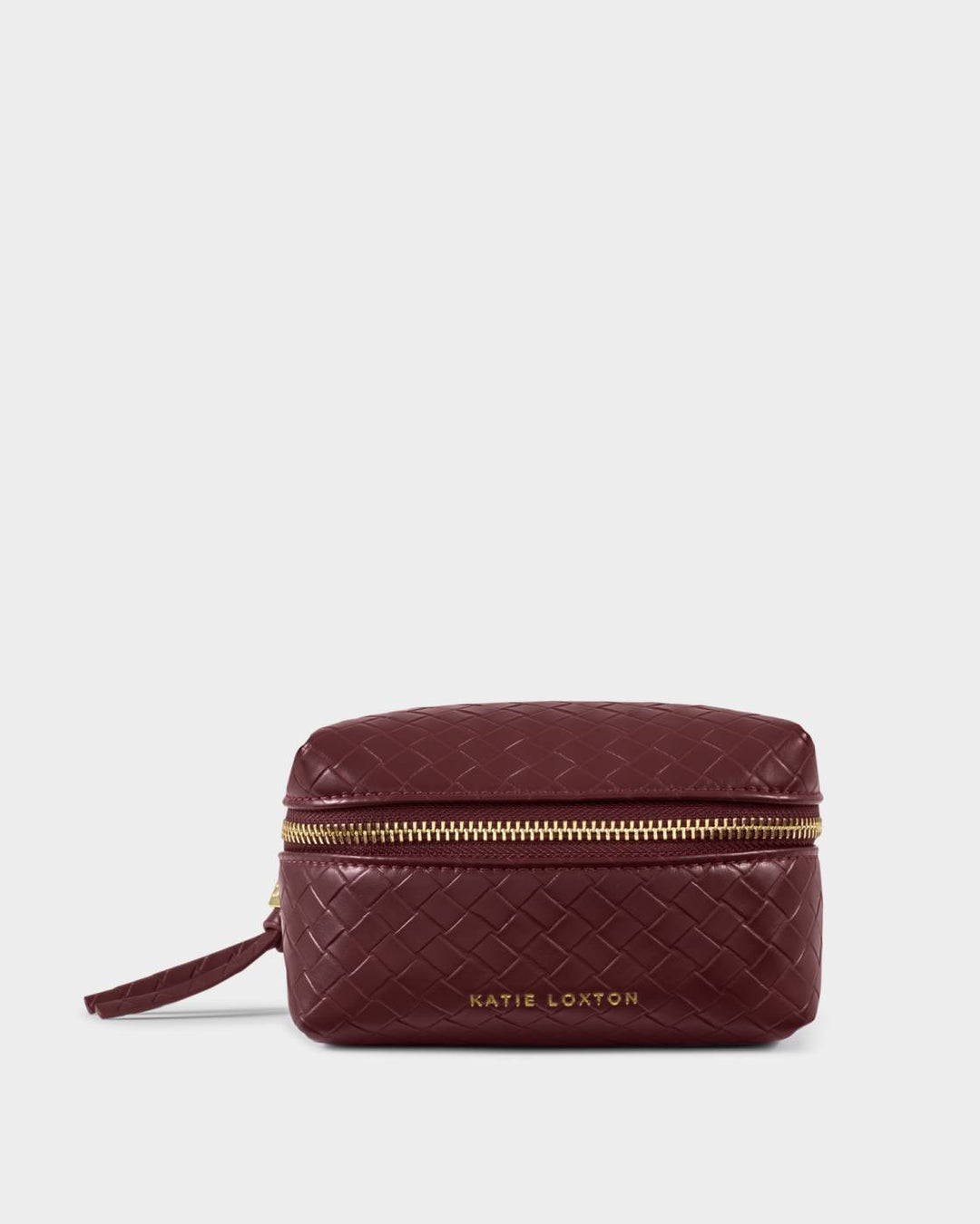 Katie Loxton Woven Accessories Organiser - Cherry