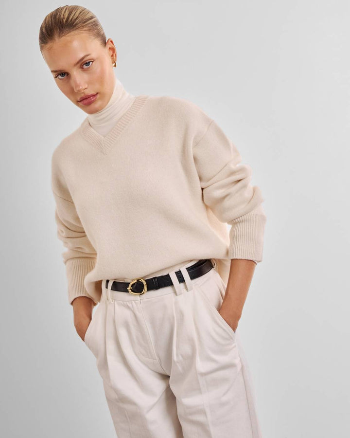 Katie Loxton Organic Buckle Belt - Black
