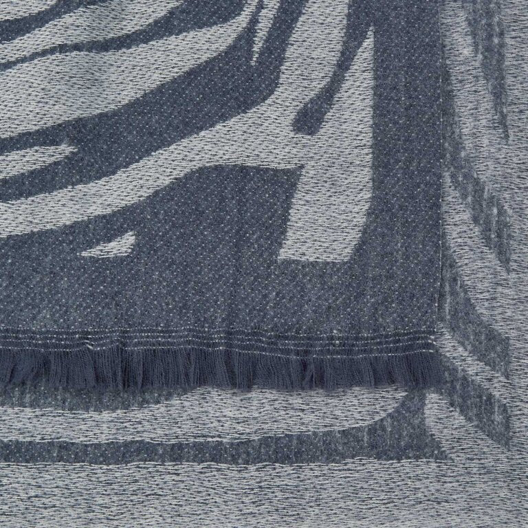 Katie Loxton Blanket Scarf Zebra Navy/ Cool Grey