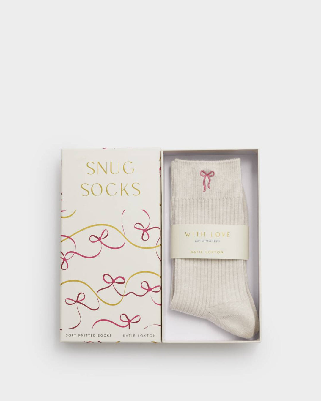 Katie Loxton Gift Boxed Socks- Bow