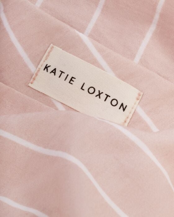 Katie Loxton Pyjama Set - Pink Stripe