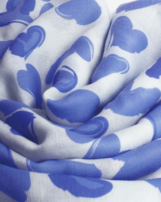 Katie Loxton Printed Scarves- Abstract Hearts