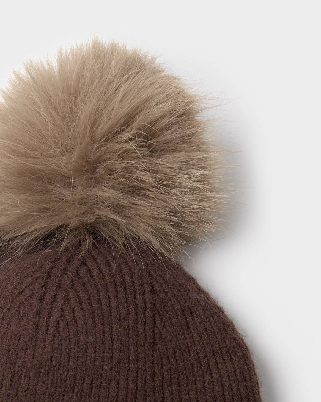 Katie Loxton Whipstitched Pom Pom Knitted Hat