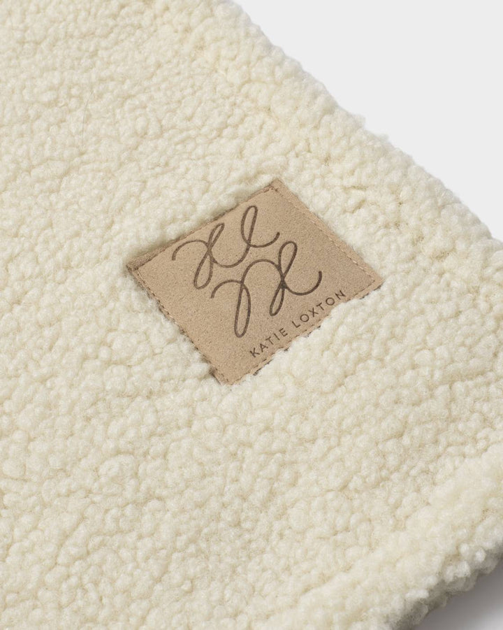 Katie Loxton Borg Scarf - Cream