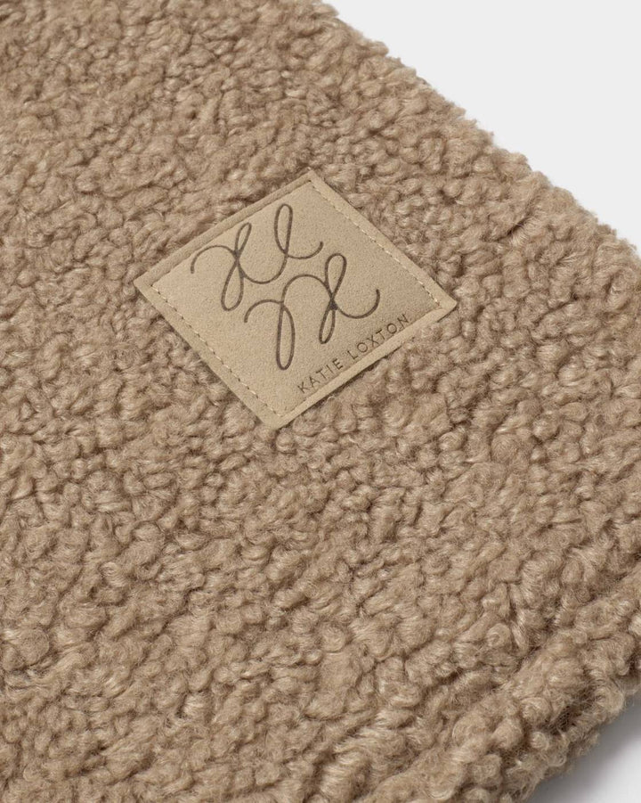 Katie Loxton Borg Scarf - Tan