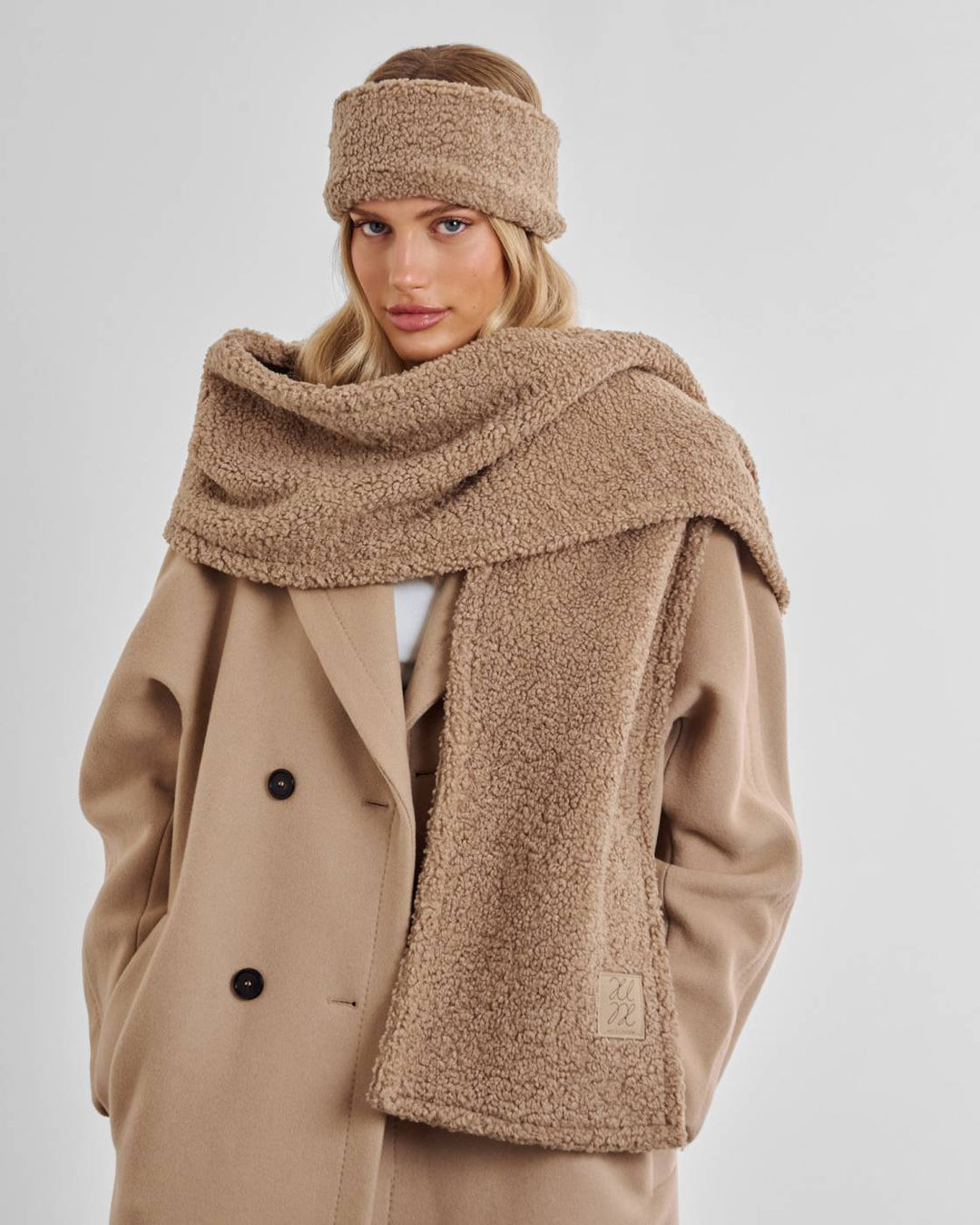 Katie Loxton Borg Scarf - Tan