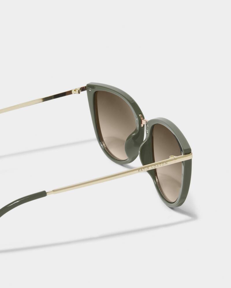 Katie Loxton Sardinia Sunglasses - Khaki