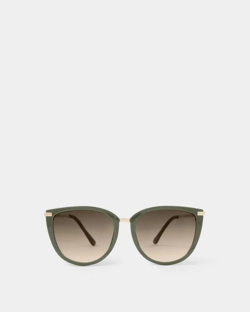 Katie Loxton Sardinia Sunglasses - Khaki